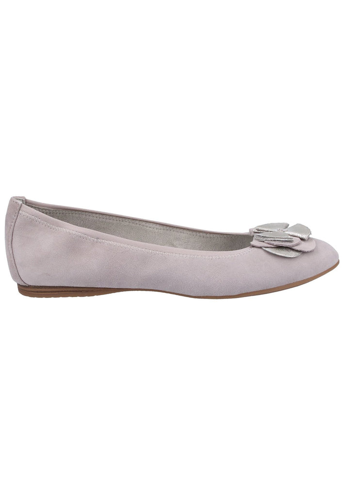 Tamaris Ballerinas Veloursleder Cloud - surf4shoes