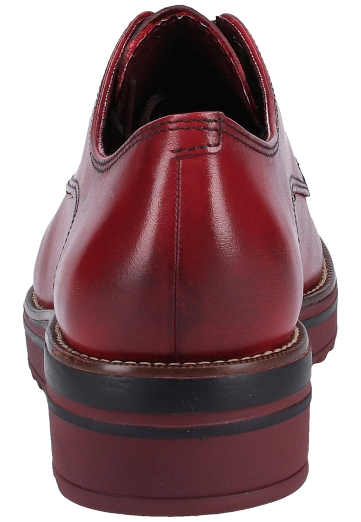 Tamaris Halbschuhe Leder Rot - surf4shoes