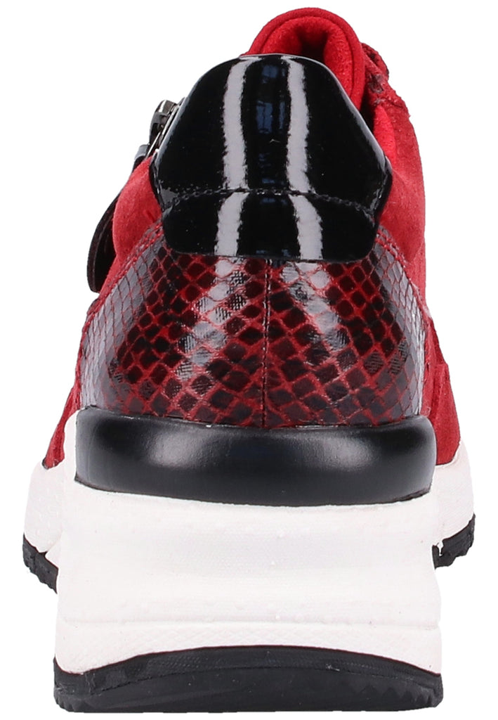 Tamaris Sneaker Leder/Textil Rot - surf4shoes