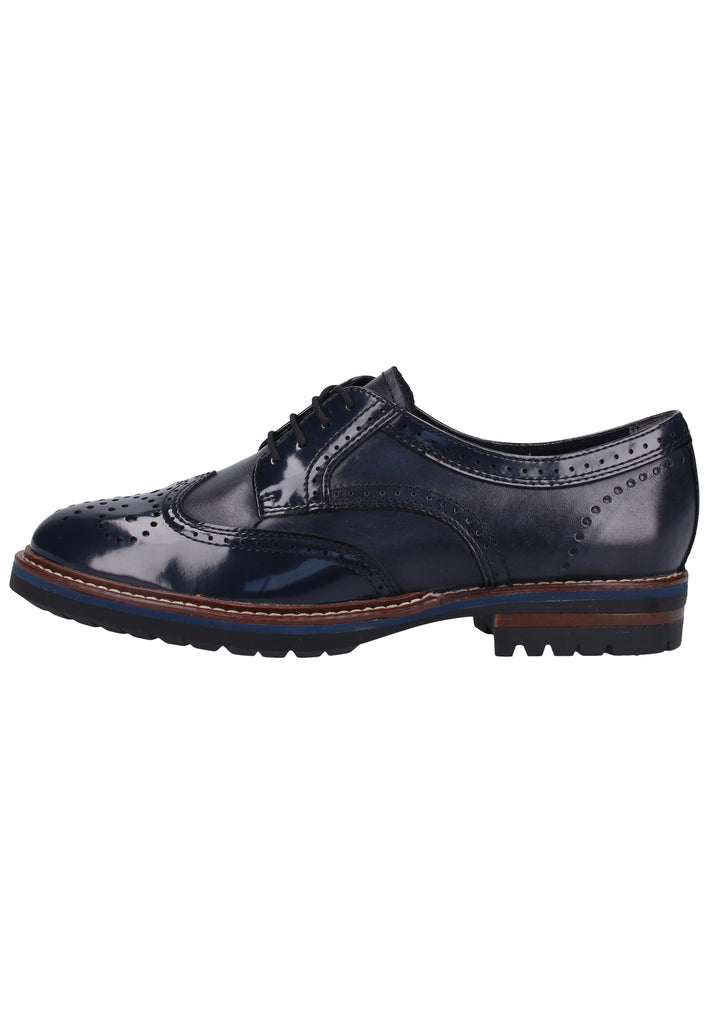 Tamaris Halbschuhe Leder/Synthetik Navy - surf4shoes