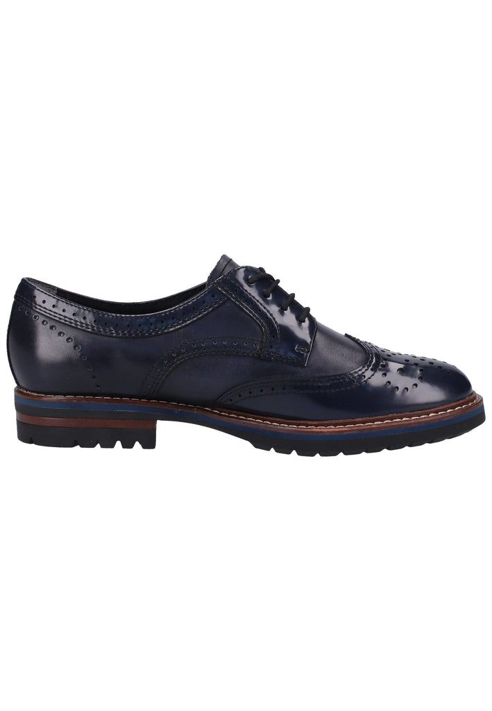 Tamaris Halbschuhe Leder/Synthetik Navy - surf4shoes