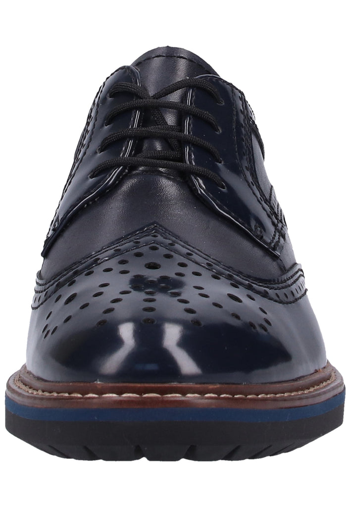 Tamaris Halbschuhe Leder/Synthetik Navy - surf4shoes