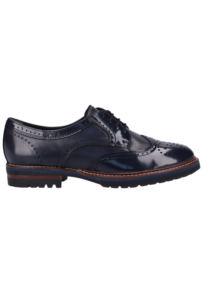 Tamaris Halbschuhe Leder/Synthetik Navy - surf4shoes