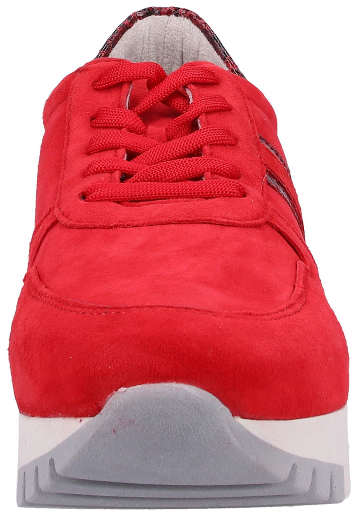 Tamaris Sneaker Leder/Textil Rot - surf4shoes