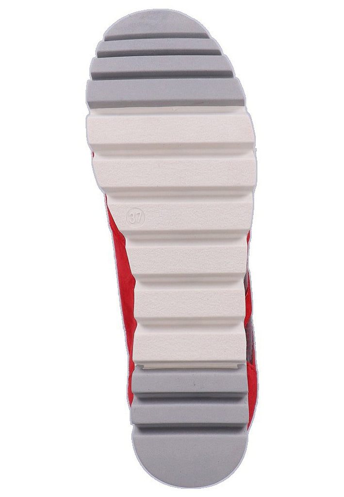 Tamaris Sneaker Leder/Textil Rot - surf4shoes