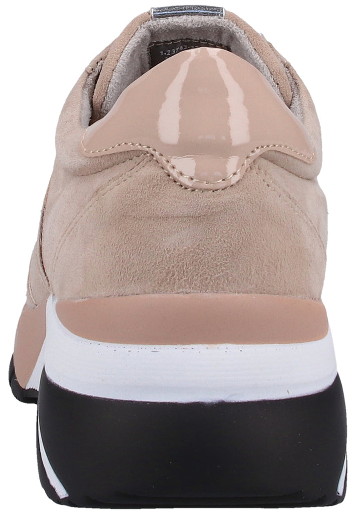 Tamaris Sneaker Leder/Synthetik Taupe - surf4shoes