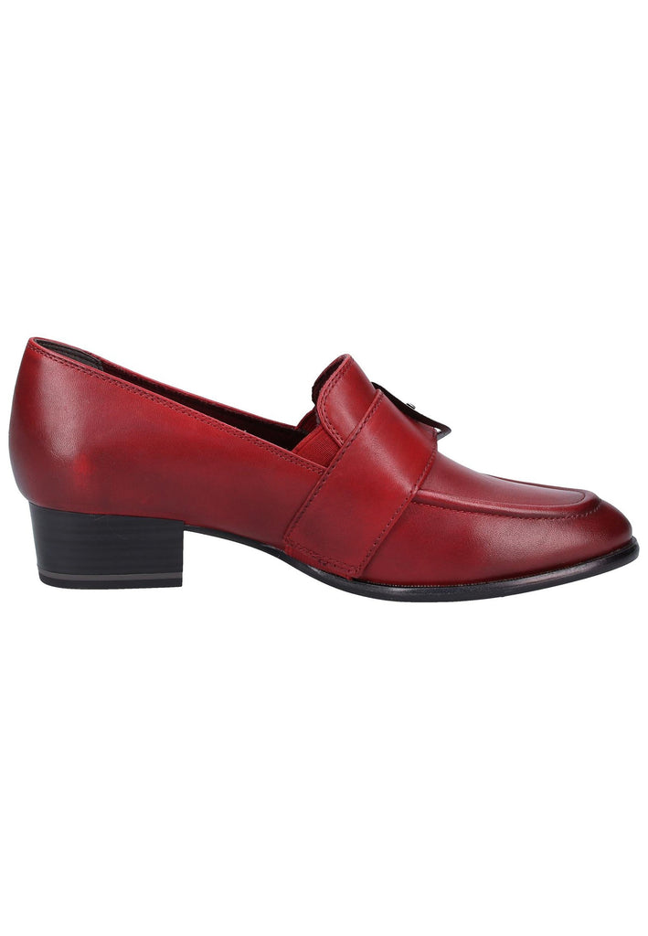 Tamaris Pumps Leder Rot - surf4shoes