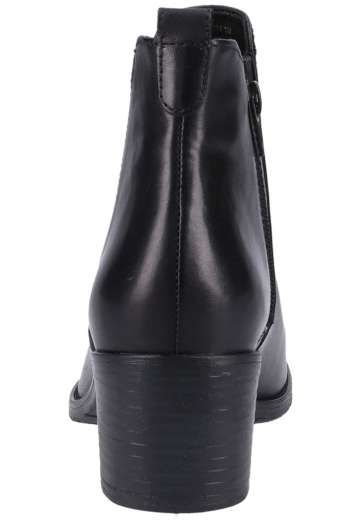 Tamaris Stiefelette Leder Schwarz - surf4shoes