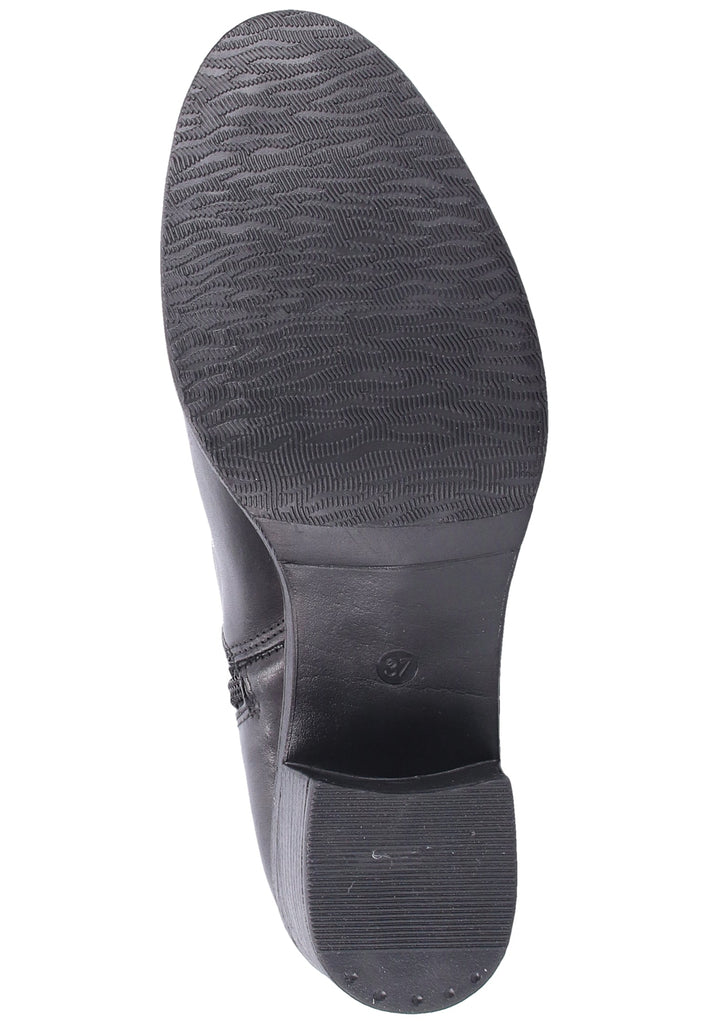 Tamaris Stiefelette Leder Schwarz - surf4shoes