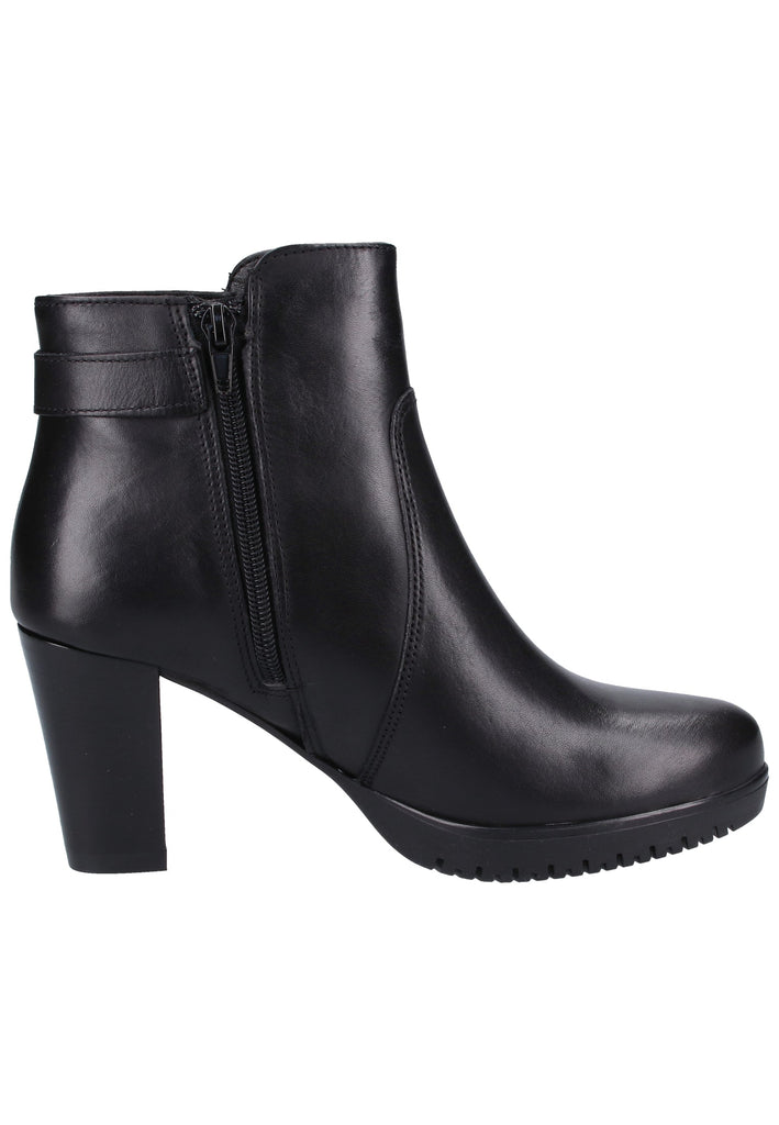 Tamaris Stiefelette Leder Schwarz - surf4shoes