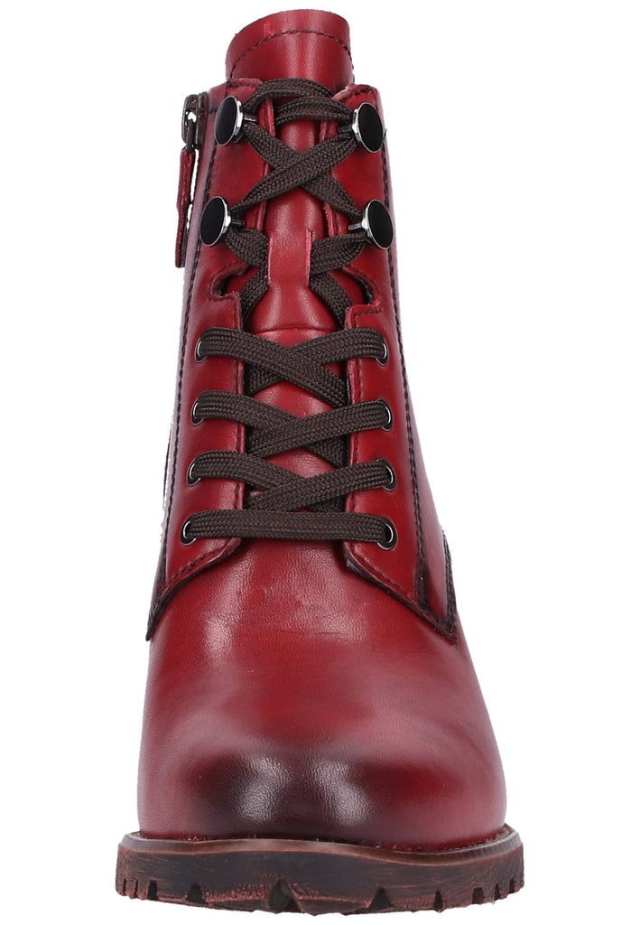 Tamaris Stiefelette Leder Rot - surf4shoes