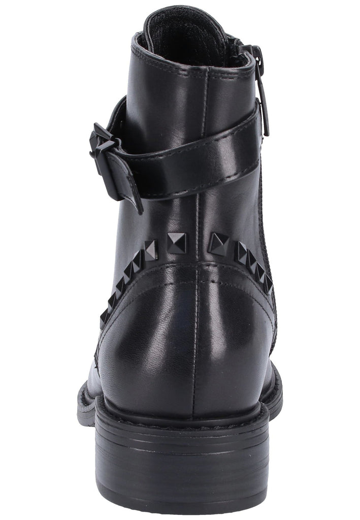 Tamaris Stiefelette Leder/Synthetik Schwarz - surf4shoes