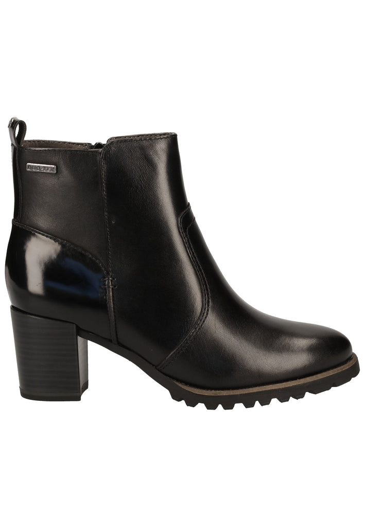 Tamaris Stiefelette Leder/Synthetik Schwarz Warmfutter - surf4shoes