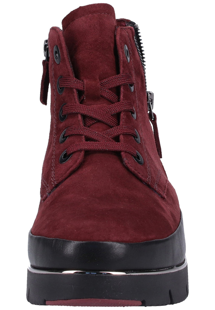 Tamaris Stiefelette Leder/Synthetik Bordeaux - surf4shoes