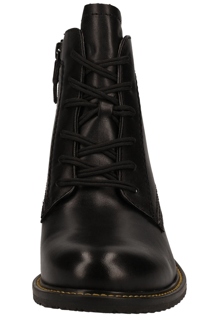 Tamaris Stiefelette Leder Schwarz - surf4shoes