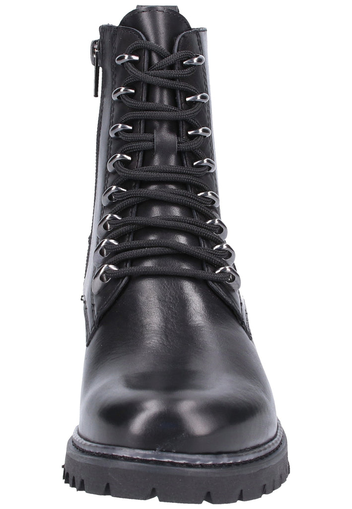 Tamaris Stiefelette Leder Schwarz - surf4shoes