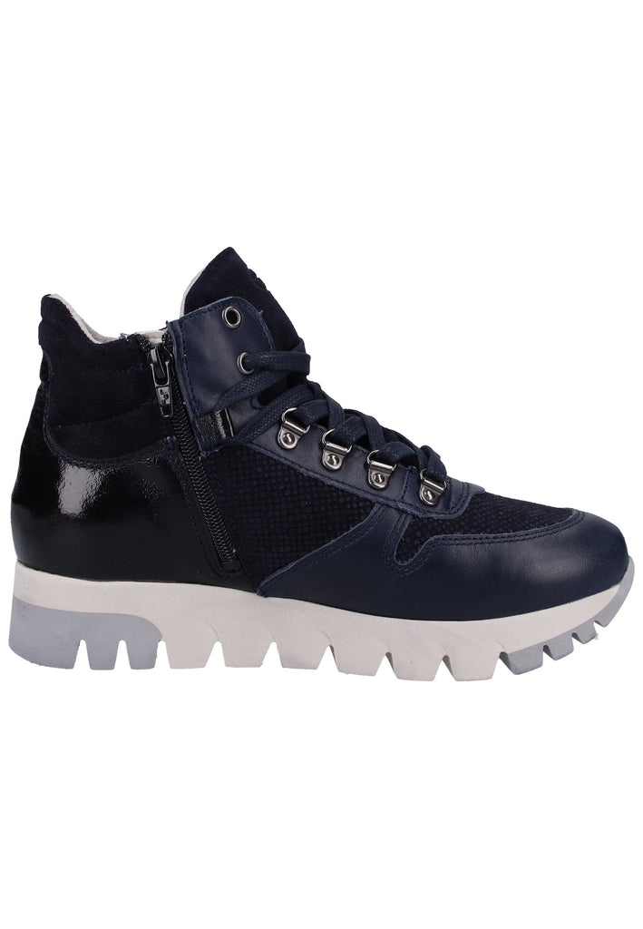 Tamaris Stiefelette Leder Navy - surf4shoes