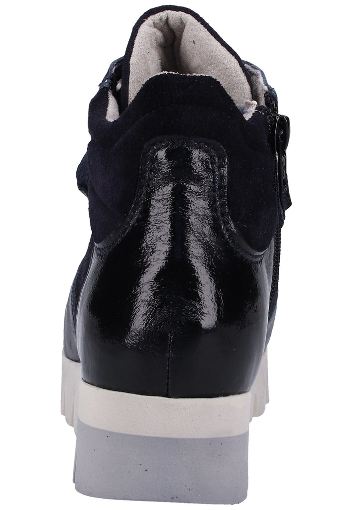 Tamaris Stiefelette Leder Navy - surf4shoes