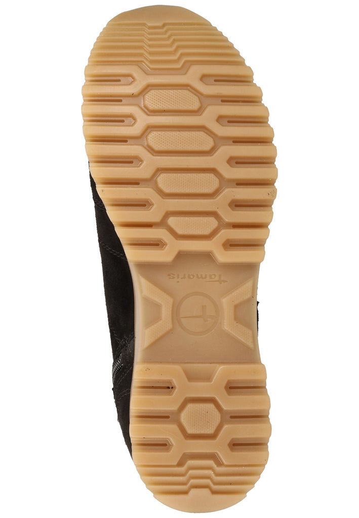 Tamaris Stiefelette Leder Schwarz - surf4shoes