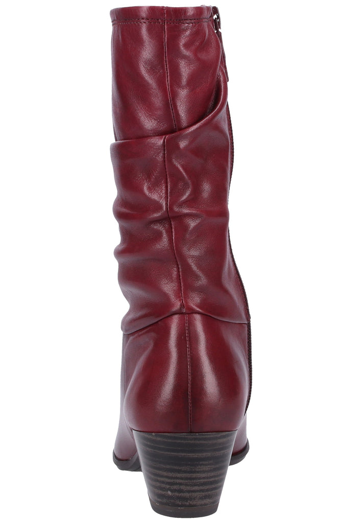 Tamaris Stiefel Leder Bordeaux - surf4shoes