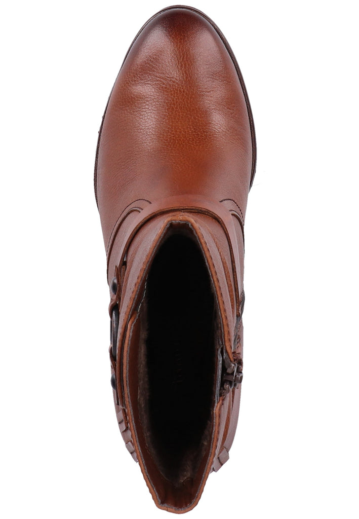 Tamaris Stiefelette Leder Muscat Warmfutter - surf4shoes