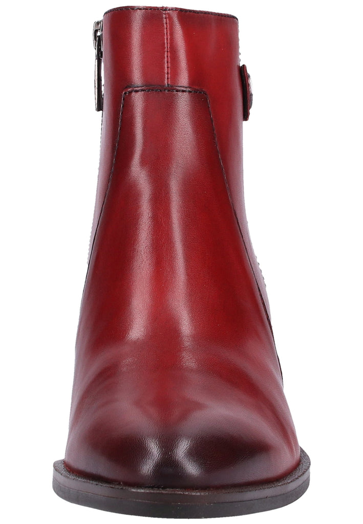 Tamaris Stiefelette Leder Rot - surf4shoes