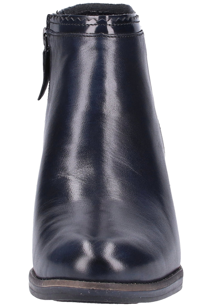 Tamaris Stiefelette Leder/Synthetik Navy - surf4shoes