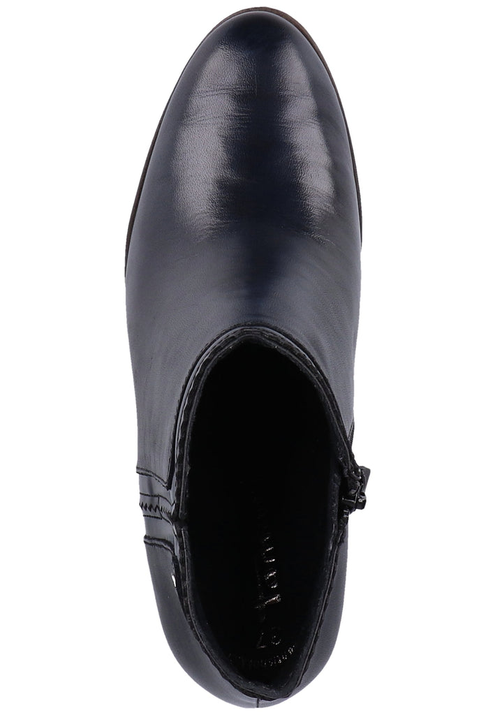 Tamaris Stiefelette Leder/Synthetik Navy - surf4shoes