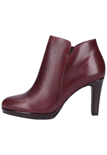 Tamaris Stiefelette Leder Bordeaux - surf4shoes