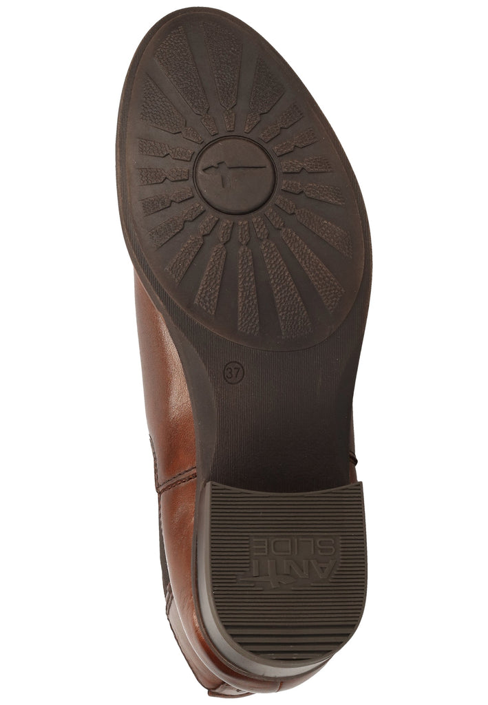 Tamaris Stiefelette Leder Cognac - surf4shoes