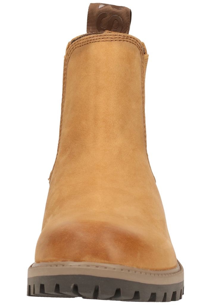 Tamaris Stiefelette Leder Nuss - surf4shoes