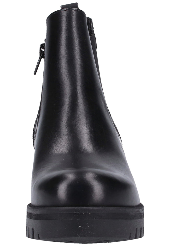 Tamaris Stiefelette Leder Schwarz - surf4shoes