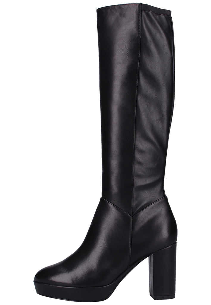 Tamaris Stiefel Leder/Synthetik Schwarz - surf4shoes