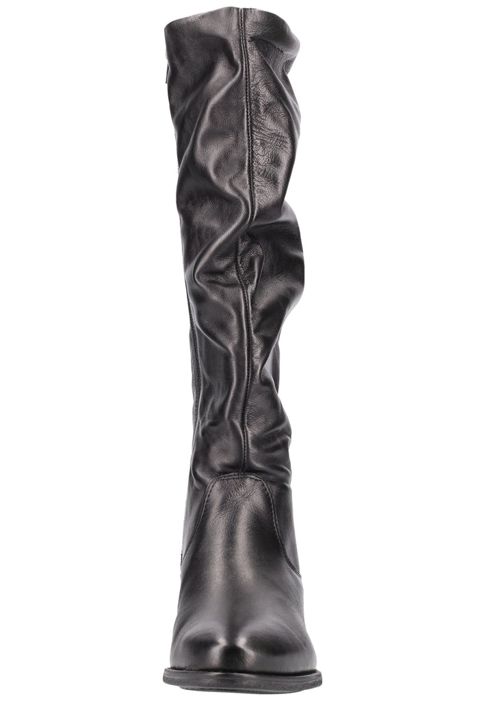 Tamaris Stiefel Leder Schwarz - surf4shoes