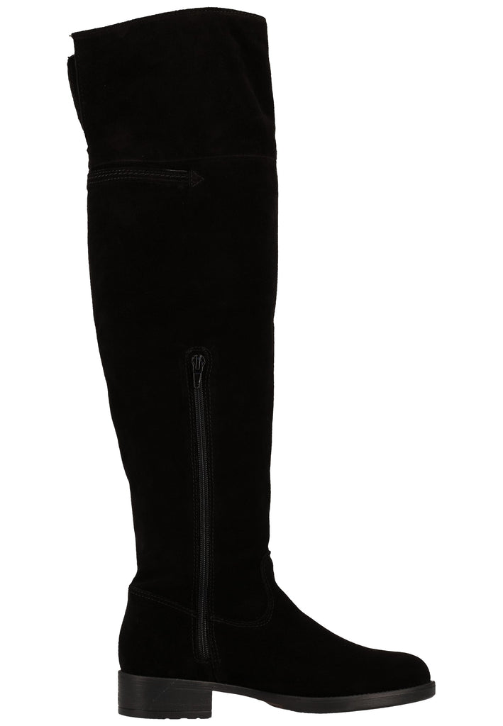 Tamaris Stiefel Veloursleder Schwarz Warmfutter - surf4shoes