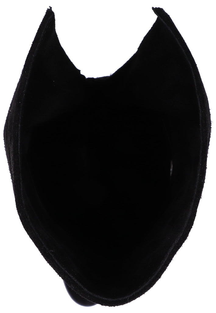 Tamaris Stiefel Veloursleder Schwarz Warmfutter - surf4shoes