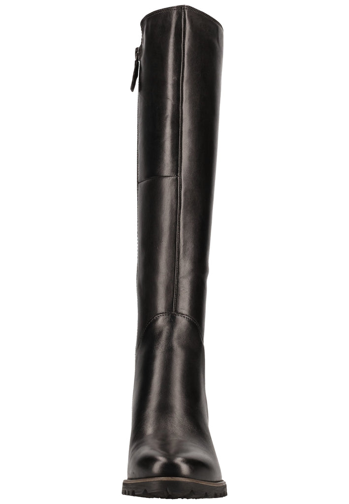 Tamaris Stiefel Leder Schwarz Warmfutter - surf4shoes