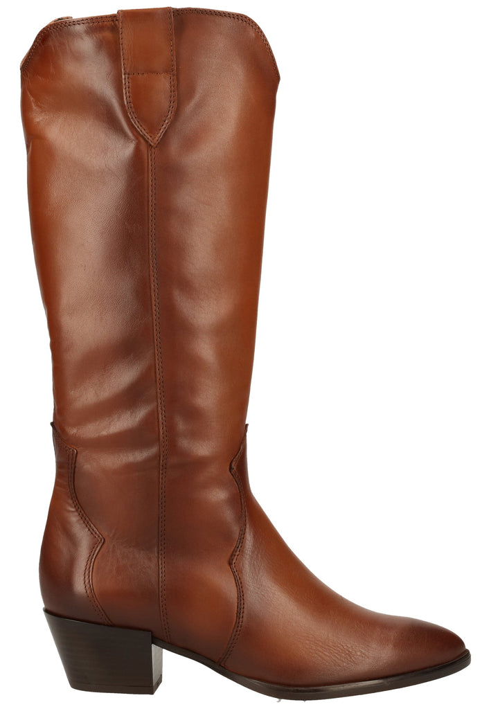 Tamaris Stiefel Leder/Textil Cognac - surf4shoes