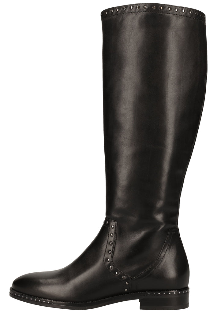 Tamaris Stiefel Leder Schwarz - surf4shoes