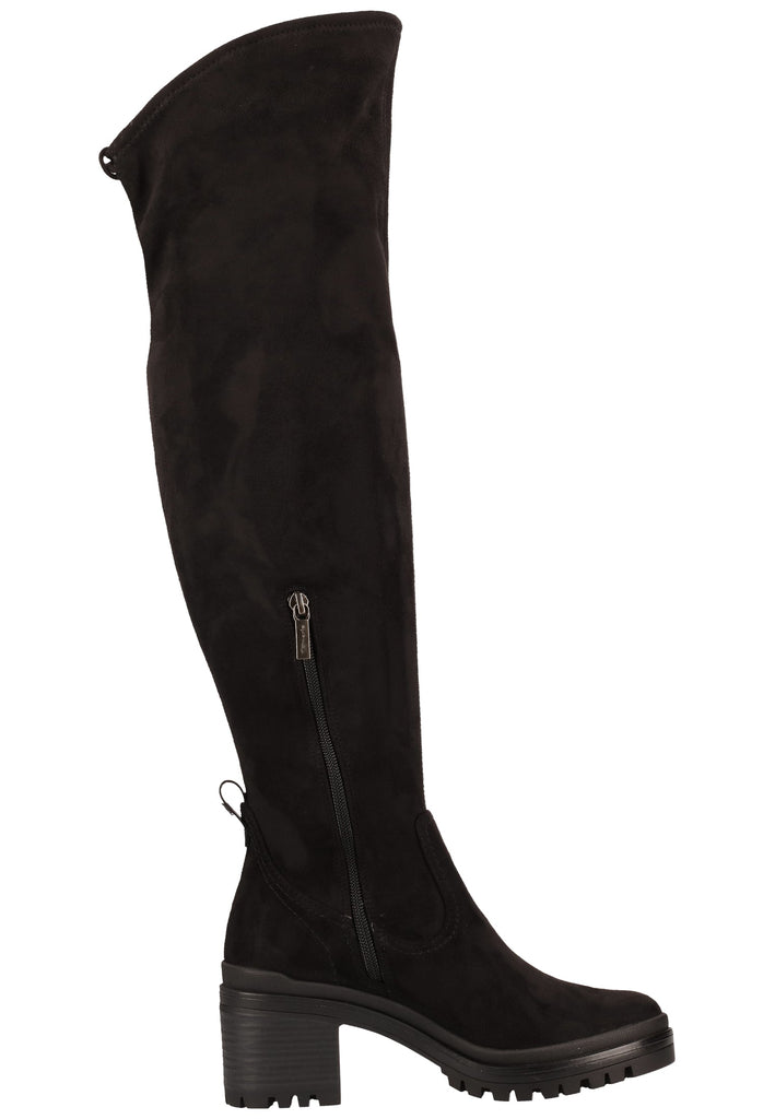 Tamaris Stiefel Lederimitat Schwarz - surf4shoes