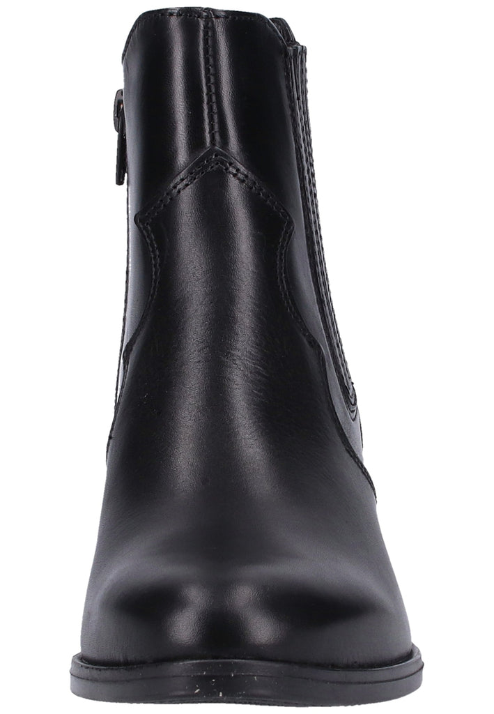 Tamaris Stiefelette Leder Schwarz - surf4shoes