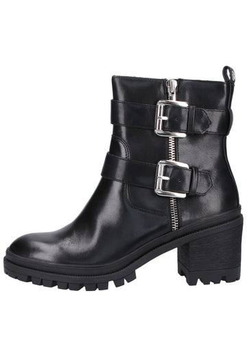 Tamaris Stiefelette Leder/Synthetik Schwarz - surf4shoes