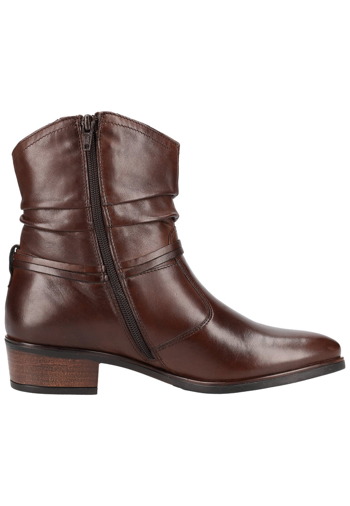 Tamaris Stiefelette Leder Cafe - surf4shoes