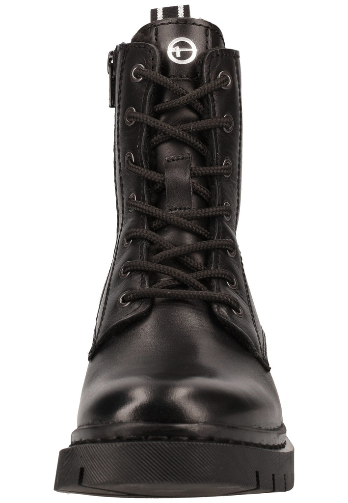 Tamaris Stiefelette Leder Schwarz Warmfutter - surf4shoes