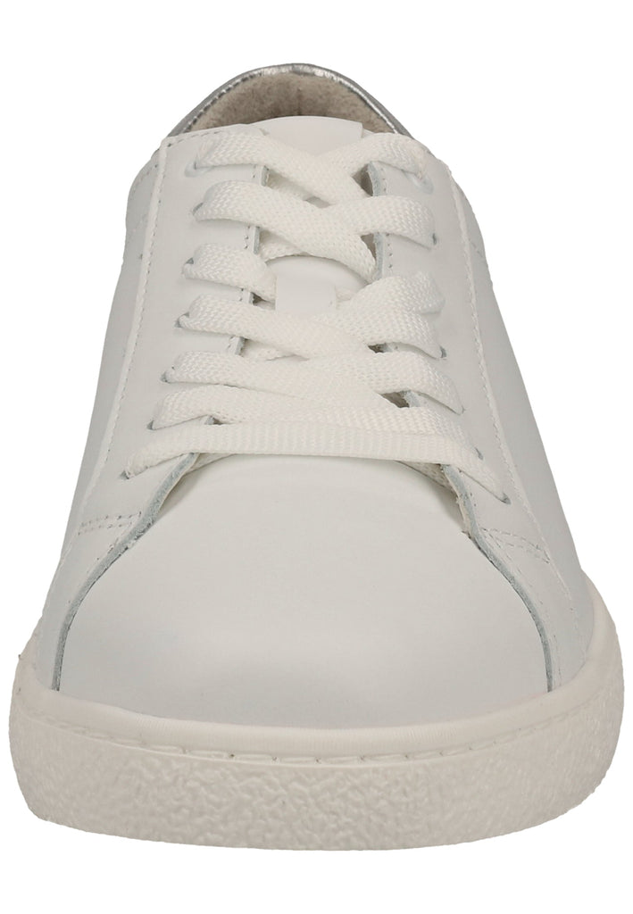 Tamaris Sneaker Glattleder Weiß/Silber - surf4shoes
