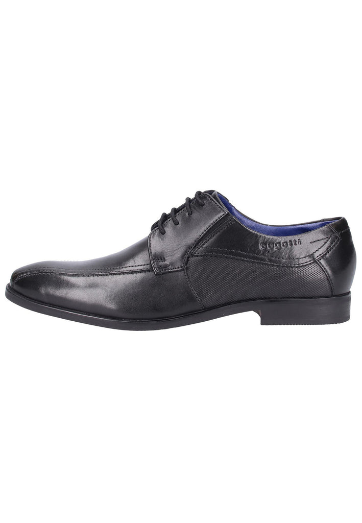 Bugatti Businessschuhe Glattleder Schwarz - surf4shoes