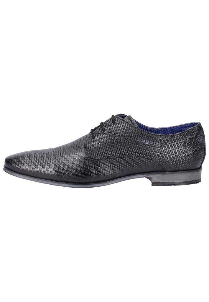Bugatti Businessschuhe Leder Schwarz - surf4shoes