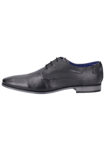 Bugatti Businessschuhe Leder Schwarz - surf4shoes