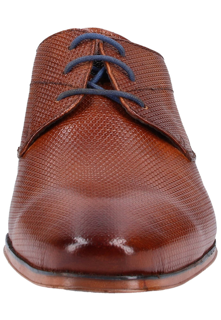 Bugatti Businessschuhe Leder Cognac - surf4shoes