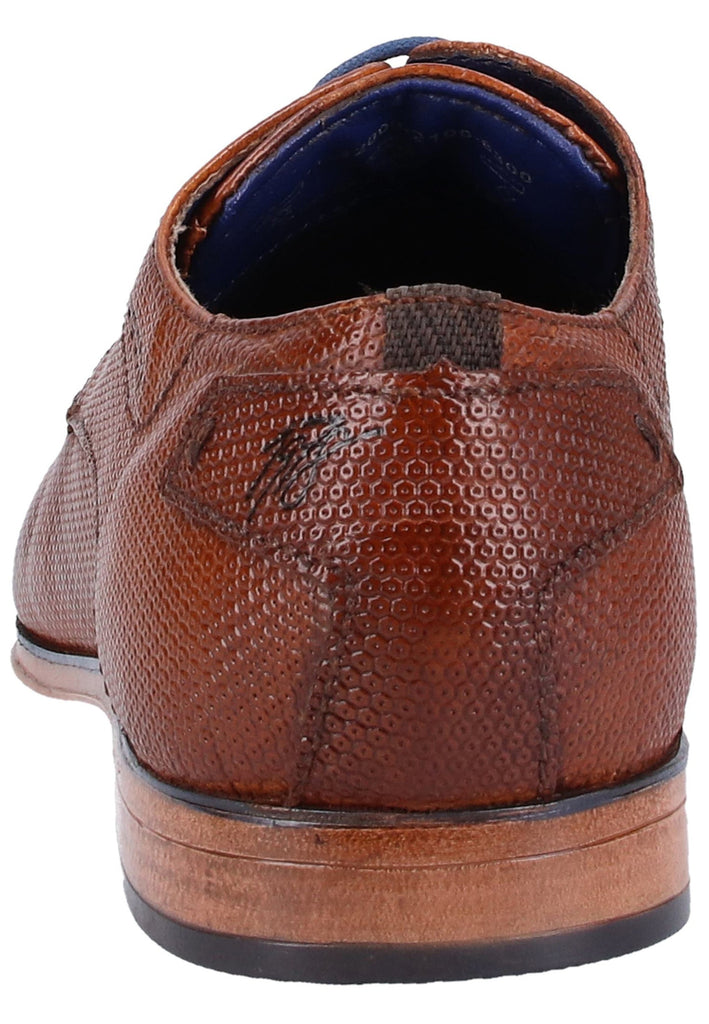Bugatti Businessschuhe Leder Cognac - surf4shoes